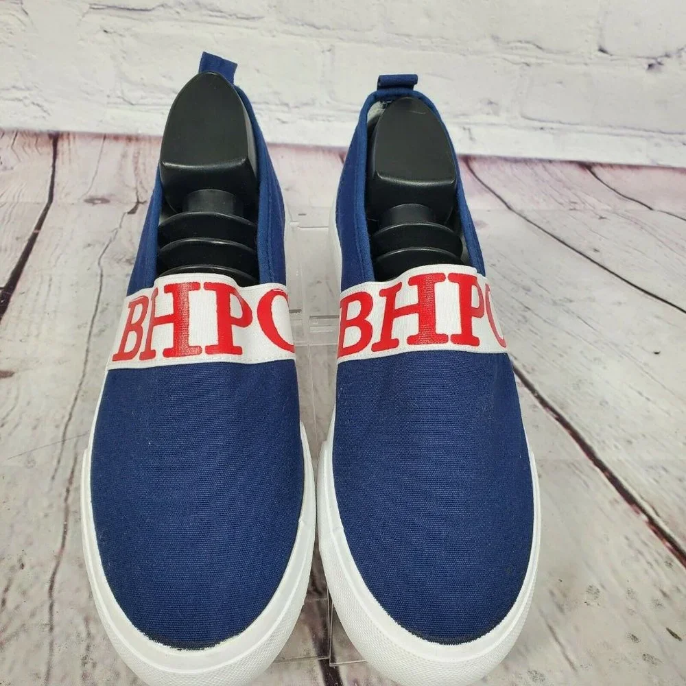 Beverly Hills Polo Club Women's Size 9 Blue Ribbon Espadrilles Shoes